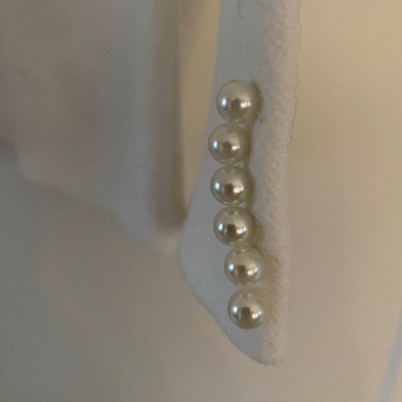 Ladies Angeleye Pearl Beaded Neckline Sweater - As New - Picture 6 of 7